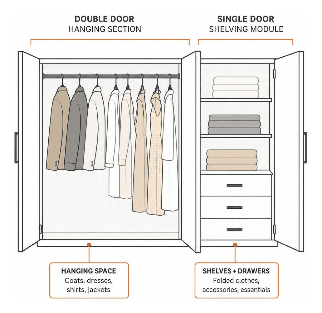 The Ultimate 3 Door Wardrobe Design Shopping Guide