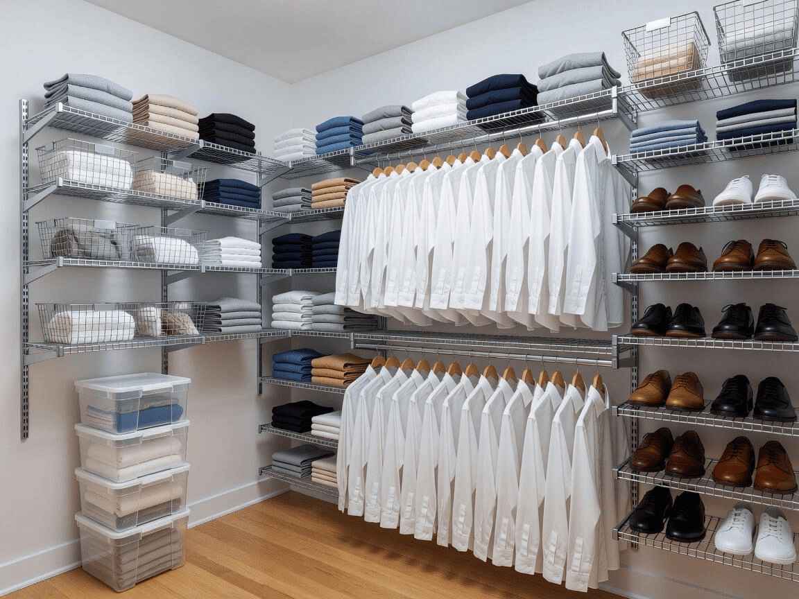 Maximizing Closet Space with 5 ft Wire Closet Shelves