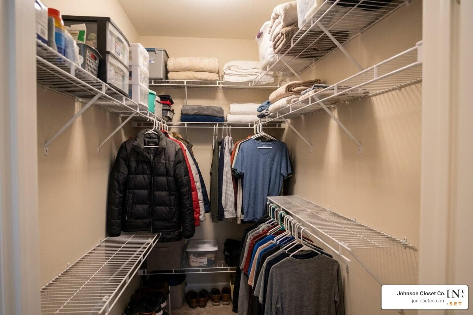 How to Make the Most of Shallow Spaces with 10-Inch Wire Shelves