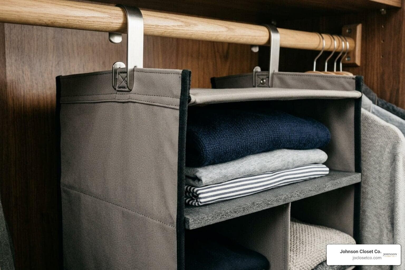 The Compact Storage Solution Your Small Closet Needs Right Now