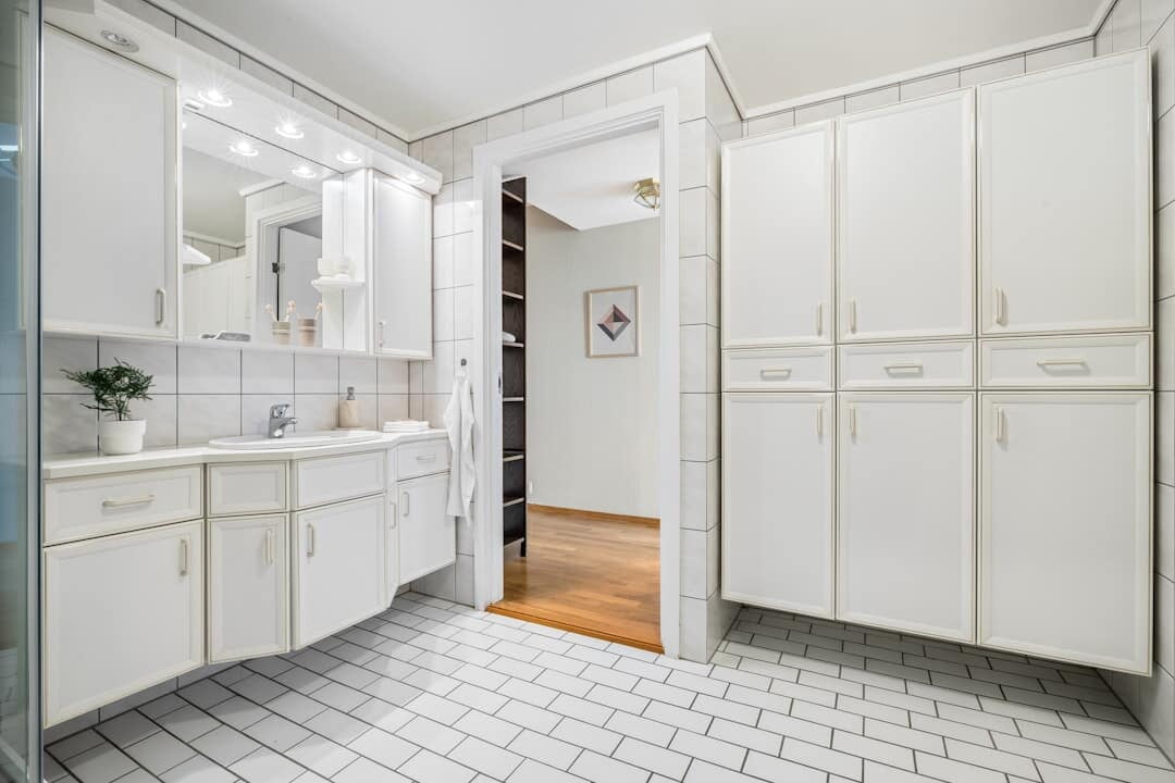 Built In Bathroom Cupboard Ideas for a Peaceful Spa Sanctuary